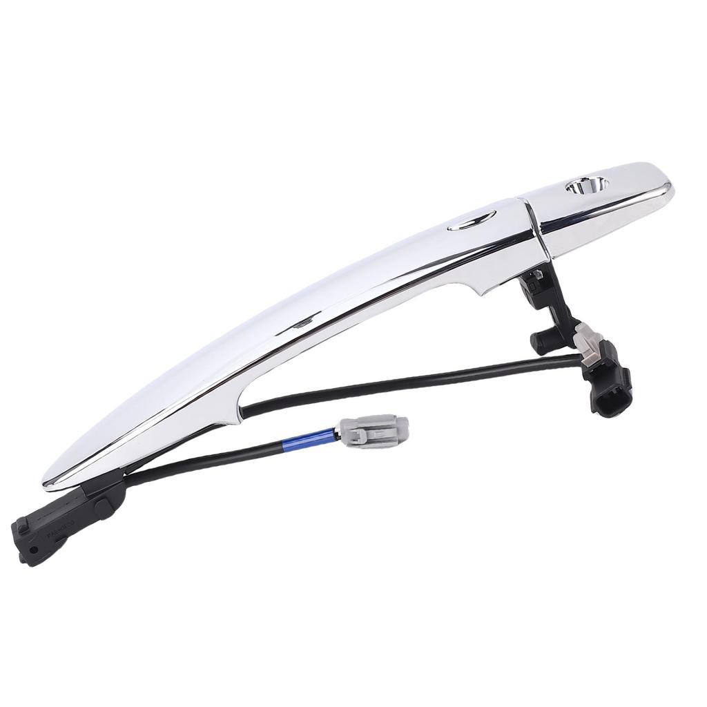 Car Front Exterior Door Handle High Strength ABS Plastic Modern Replacement for Maxima Murano Sentra Left with Hole: