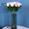 Имитация цветка, реалистичный вид, яркий цвет, искусственная шелковая ткань, украшение для обеденного стола, искусственный цветок розы, орнамент, товары для дома