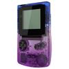 eXtremeRate Replacement Shell Full Housing Cover with IPS Upgraded for Game Boy Clear Compatible with GBC OSD Regular and Standard and IPS screen not
