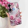 Для Infinix Hot 12 Pro X668C Чехол Роскошный Стиль Живопись Силиконовый ТПУ Черный Чехол Для Infinix Hot 12Pro 12 PRO Чехлы Для Телефона Capa