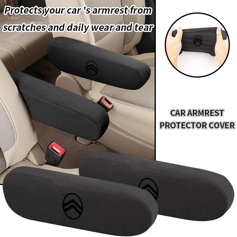 Fabric Car Seat Armrest Cover Breathable Cloth For Citroen C4 C3 C5 C1 C2 Berlingo Celysee Cactus Picasso Aircross Saxo aks256