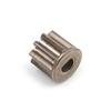 9T D-shaped Hole Charging Drill Gear OD=7.9mm 3.17x2.6mm Hole 9 Teeth Hard Metal Pinion 9z 0.7M DIY Repair Parts