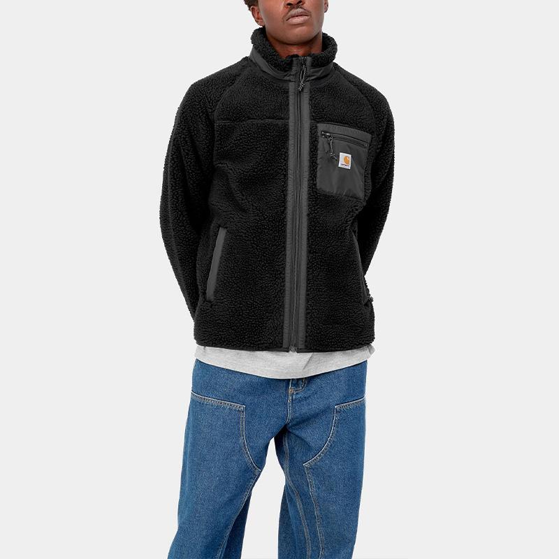Carhartt WIP Куртка Prentis с подкладкой Черная Мужская Streetwear I025120-00E-XX