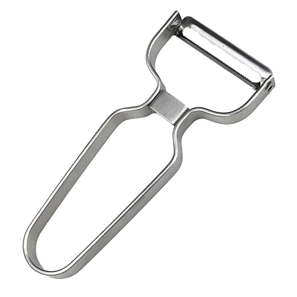 Cabbage Grating Slicer Stainless Steel Peeler Ergonomic Design Non-slip Grip Rust-resistant Stainless Steel Blade
