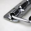 Metal Speaker Box Handle Easy Mount Black Spring Rubber Grip 4Pcs for Heavy Transport Flight Cases
