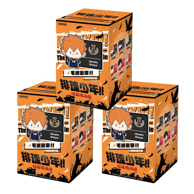 Оригинальный Haikyuu!! Плюшевая игрушка Шоё Хината Значок Косплей Набитый Значок Коллекция Резонанс Модель Волейбола Игрушка Рождественский Подарок