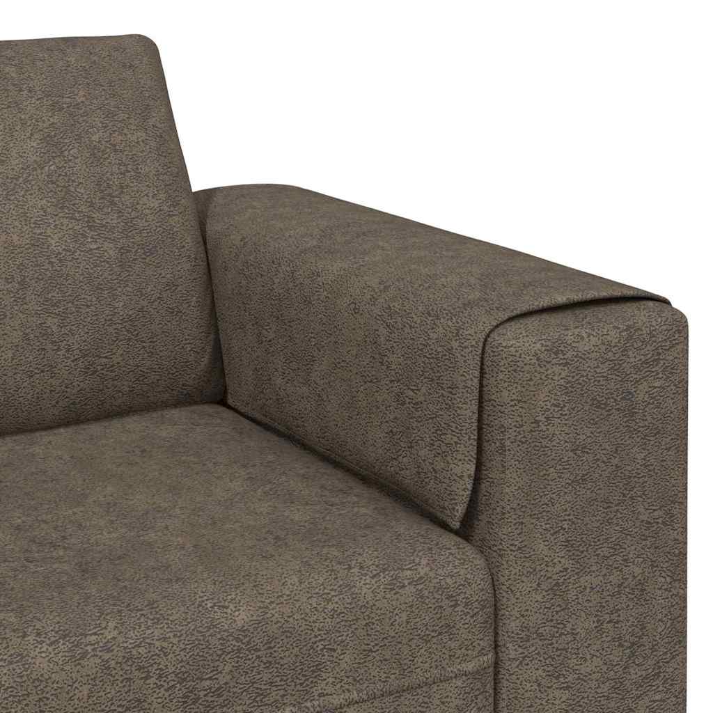Living Room Sofa Dark Gray 250 x 77 x 76 cm