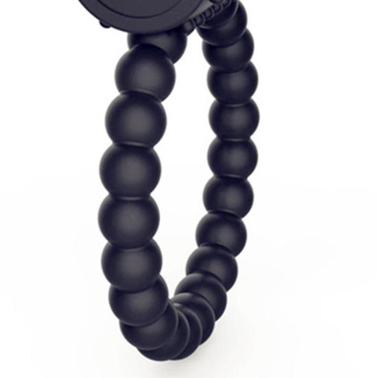 Yousheng Men Cock Ring Ejaculation Delay Vibrate Tongue Design Sexual Stimulation Silicone Men Tentacles Nozzle Penis Ring for Bedroom