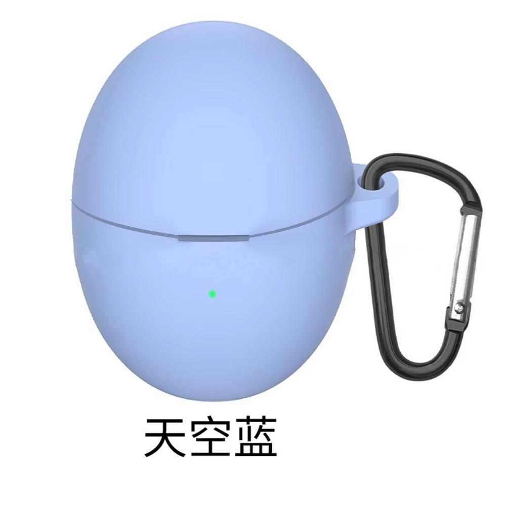 Подходит для силиконового чехла для наушников Huawei Freebuds6, противоударный и нескользящий защитный чехол, компактный и портативный мини-чехол со всех сторон.