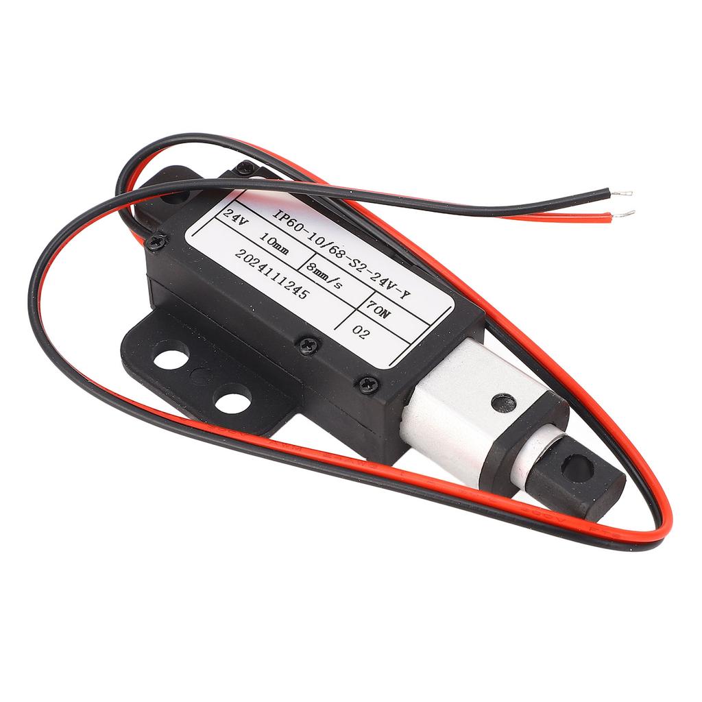 24V Mini Electric Linear Actuator 10mm Stroke 70N Thrust 8mms Linear Motion Actuator for Factory