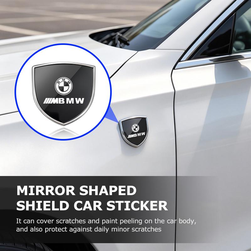 Universal Mirror Sticker Anti-scratch Car Body Decor Accessories For BMW M Performance Alpina M3 M5 M6 X1 X3 X4 X5 G20 QX8