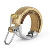 KNOG Велосипедный звонок Роскошная модель Большой Приятный Кожа Латунь С ЧПУ Обработанным Кольцом Типа Японский (Привет ЛЮКС) (Внутренний диаметр 23,8-31,8 мм) Звук, Шайба,