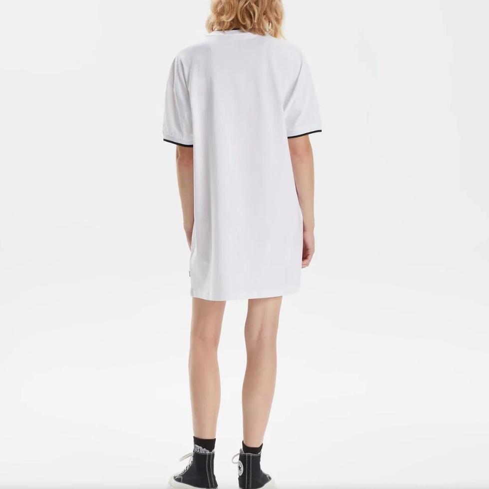 (WMNS) Converse Wordmark T-Shirt Dress 'White' Women's 10024783-A02