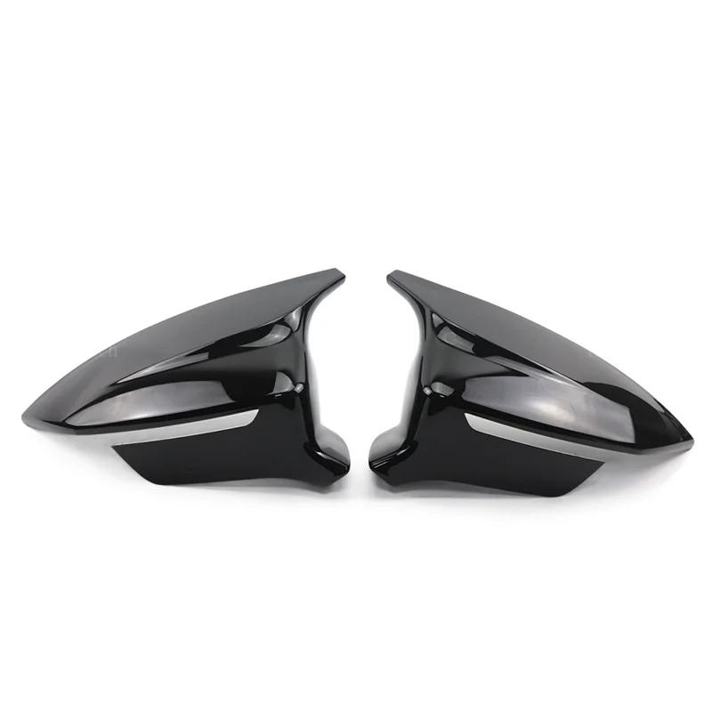 Cache rétroviseur noir sport pour Seat, compatible avec Cupra Ateca SHIRT 7 Tarrprogressif KN2 2016-2024, 2 pièces