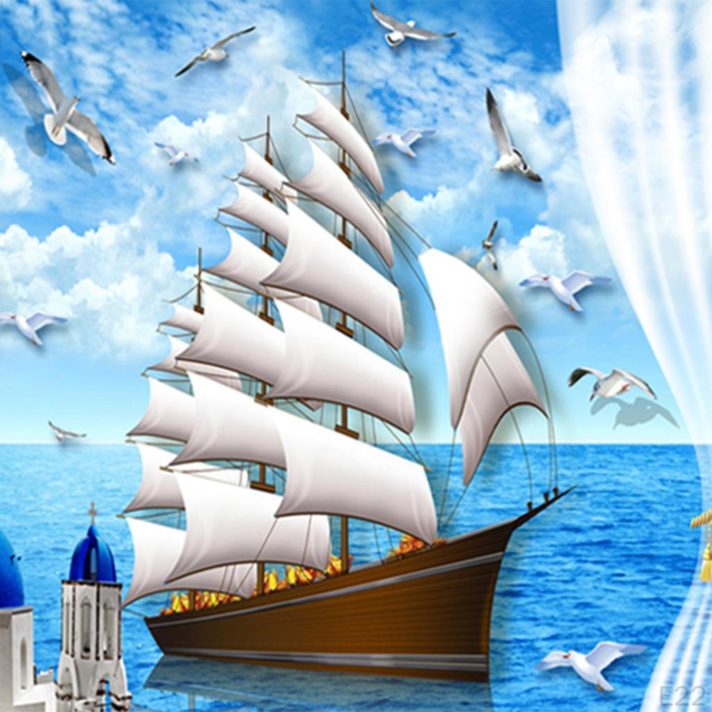 Гобелен Красивые Картины Искусство Фреска Подвесные Украшения Морской Пейзаж