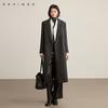 Quiet luxury style all wool coat