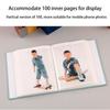 100 Pockets Photo Album DIY Photo Storage Album Creative Photo Collection Book  Children