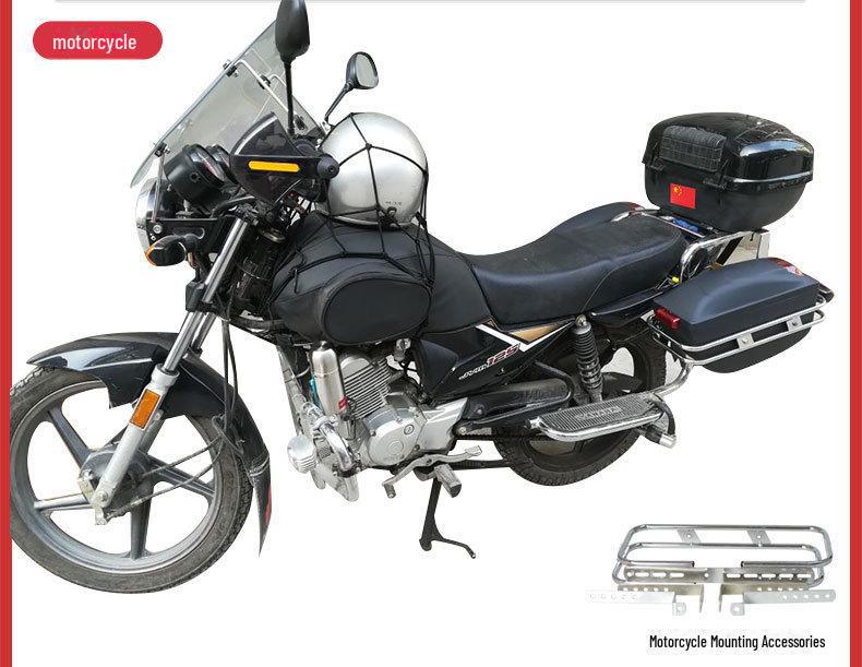 Боковой кофр для мотоцикла K6 с фарами — 2 или 3 кофра, модифицированный багажник и задний кофр из ABS