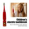 Children Sonic Electric Toothbrush Kids Tooth Brush IPX6 Waterproof USB Rechargeable 6 Replacement Brush Heads Oral Cleaning