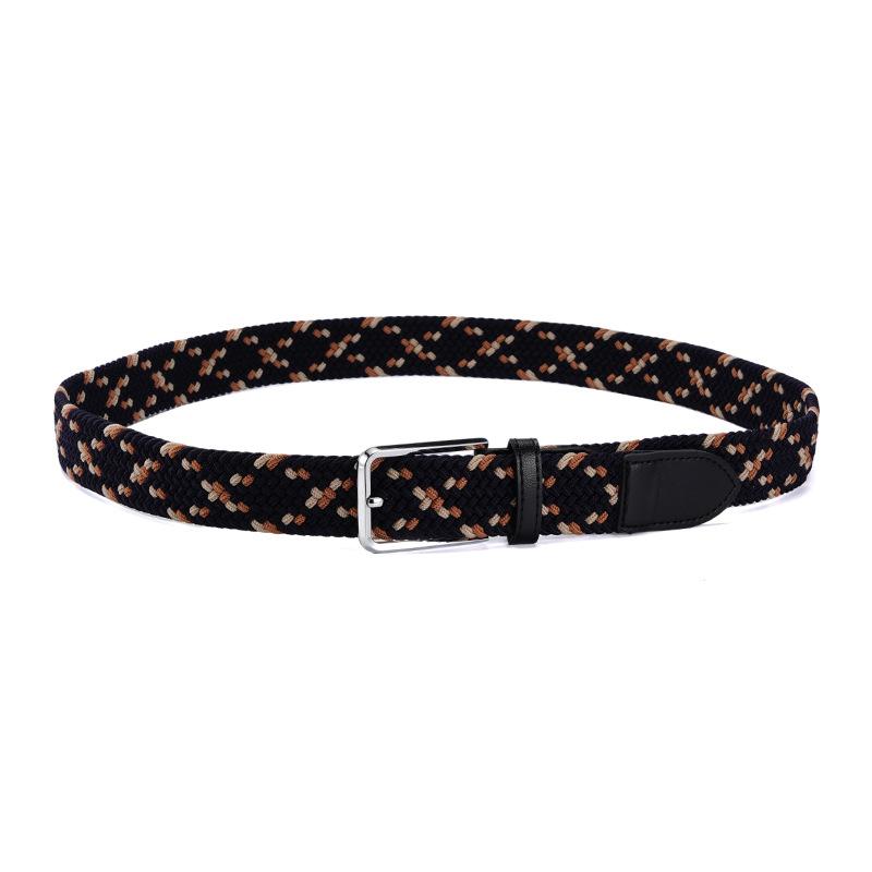 Men'S Belt Tactical Pin Buckle Alloy Buckle Nylon Belt Braided Belt Tooling Outdoor Training Belt Men'S