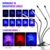 4 Head Grow Light for Indoor Plants 84 LEDs Plant Growing Light 10 Dimmable Levels 3/9/12H Timer 3 Lighting Modes Compact Growth Lamp for Plants Flow