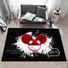 Коврик для пола Singer D Deadmau5 Экологичный Фланелевый Коврик для двери Нескользящий Без запаха Внутренний Ковер для пола Мягкий Короткий Плюш Домашний Коврик