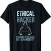Funny Ethical Hacker Your Password Is Too Short Mens Womens T-Shirt