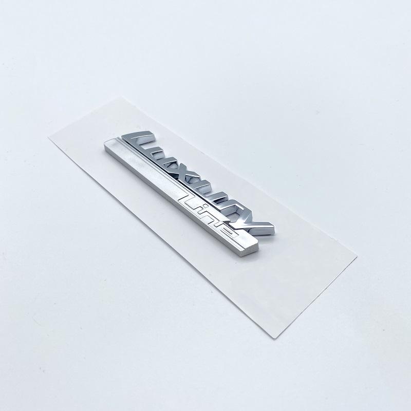 New Font Numbers Letters 730d 740d 745d 750d 760d Top ABS Emblem for BMW 7 Series Car Trunk Nameplate Logo Sticker Black