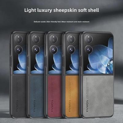 «Защитный чехол для телефона Xiaomi MIXFlip Sheepskin — унисекс, защита от падений»