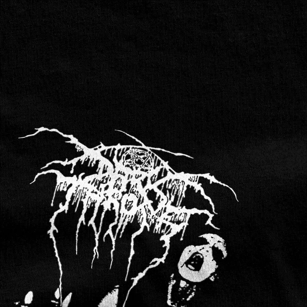 Мужчины Женщины Black Metal Band Darkthrone рубашки Одежда Смешные Хлопок Transilvanian Hunger Футболки Топ Футболка Одежда Для Взрослых