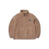 New MLB New York Yankees Velvet Jackets Unisex Light Brown 3AJPF2916-50BGD
