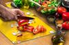 GLASS CUTTING BOARD 35x52 Yellow