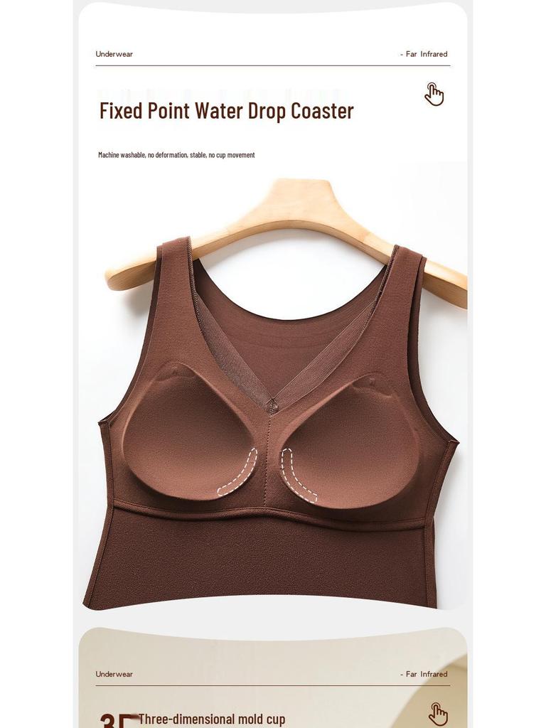 Кружевной атласный антибактериальный бюстгальтер с согревающей спинкой и эффектом разглаживания - Женский 10A с комфортной поддержкой