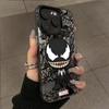 Чехол для iPhone в стиле Венома, совместимый с iPhone 16 Plus, 15, 14, 13 и 17 - Аниме-стиль и уникальный дизайн