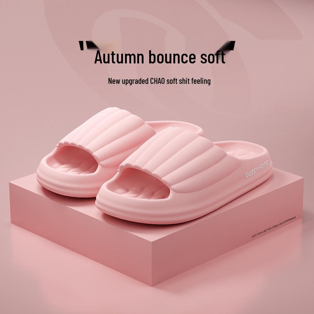 Женские и мужские летние быстросохнущие нескользящие тапочки для ванной для домашнего использования