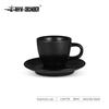 MHW-3BOMBER Espresso Mug 80ml Ceramic Coffee Cup and Saucer Professional Home Barista Latte Art Mug Exquisite Kitchen Accessorie