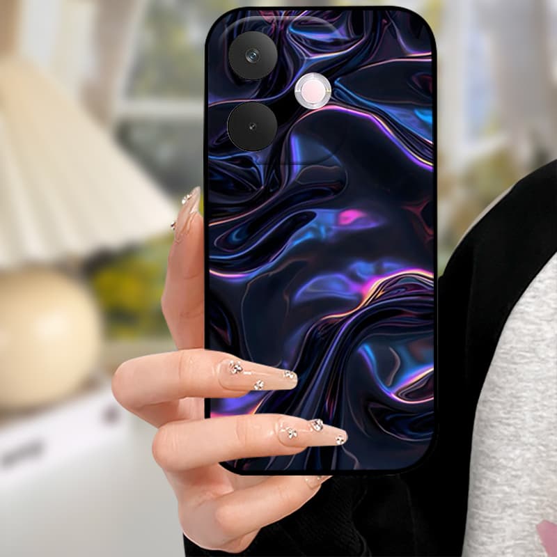 For OPPO A5 Pro A5Pro 5G Case Silicone Luxury Space Soft Bumper For OPPO A5 Pro 5G Global Phone Cover TPU Funda Fashion Bag