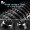 Real Hard Carbon Fiber Sticker For Subaru WRX/ WRX STI 2022 2023 2024 2025 Car Steering Wheel Center Cover Interior Accessories