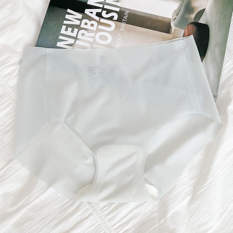 Women's Panties Seamless Underwear Summer Thin Quick Drying Ice Silk Briefs