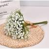 Decorative Gypsophila Bouquet of Artificial Flowers for Vase Decoration White