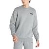 Puma Мужская толстовка Essentials Letter Print Crew Neck с вышивкой, серая 847460-03
