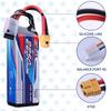 SIGP 4S 14.8V RC LiPo 25C 2250mAh с разъемом XT60 для RC самолетов, квадрокоптеров, вертолетных дронов, FPV гонок и хобби