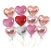 [Balloon Shop] Heart Large Aluminum Balloons (You Can Choose the Number of Balloons) 45cm Birthday Store Decoration Wedding Photo Shoot Japanese Style