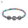 Magnetic Bracelet Delicate Pain Relief Jewelry Colorful Beaded Magnet Therapeutic Bangle