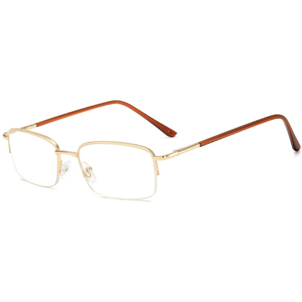 Eye Protection Square Eyeglasses Metal Hyperopia Glasses Elegant Presbyopic Eyewear Men Women