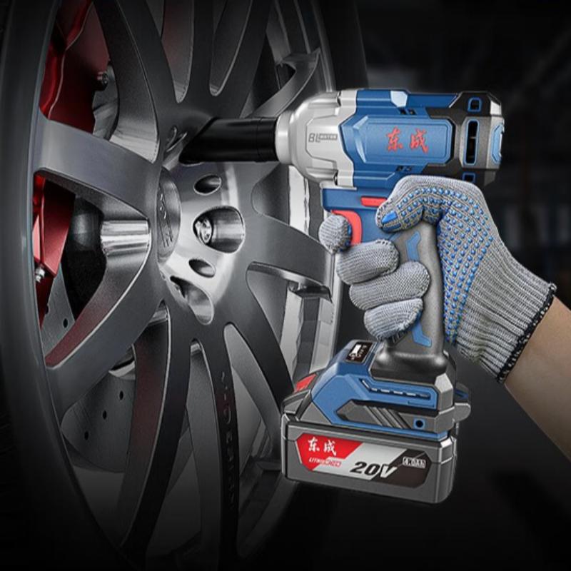 Dongcheng Charging Wrench DCPB488E Brushless Impact Wrench Lithium Battery High Torque Wind Cannon Sleeve Auto Repair Scaffold