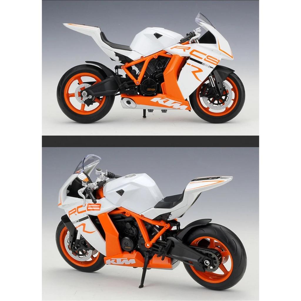 Welly 1/10 KTM 1190 RC8 R Сплав Спортивный Мотоцикл Модель Симуляция Металлическая Игрушка Уличный Гоночный Мотоцикл Модель Коллекция Детский Подарок