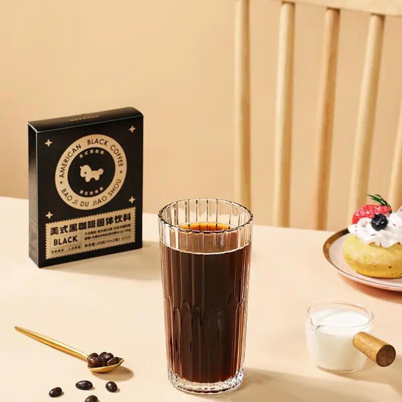 Muscle Unicorn Instant Deep Roast Americano Black Coffee