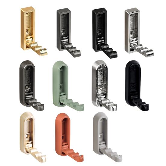 Folding Wall Hook Coat Hanger Sturdy Construction Strong Load-bearing Easy To Install 90-degree Swivel Heavy Duty Wall Hook