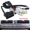 Car Dual Charger QC3.0 USB Interface Socket with Cable Phone Fast Charging Adapter Quick Charge Type C PD for VW Polo 2011-2013